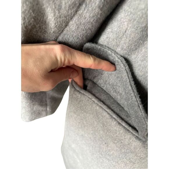 Line & Dot JOHN COAT size S Gray Open Front Revolve - Picture 11 of 14